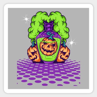 Halloween pumpkins Sticker